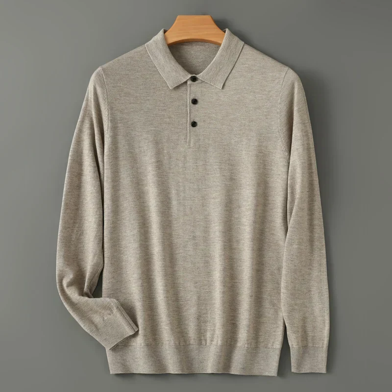James® | 100% Merino Wool Polo - Image 3