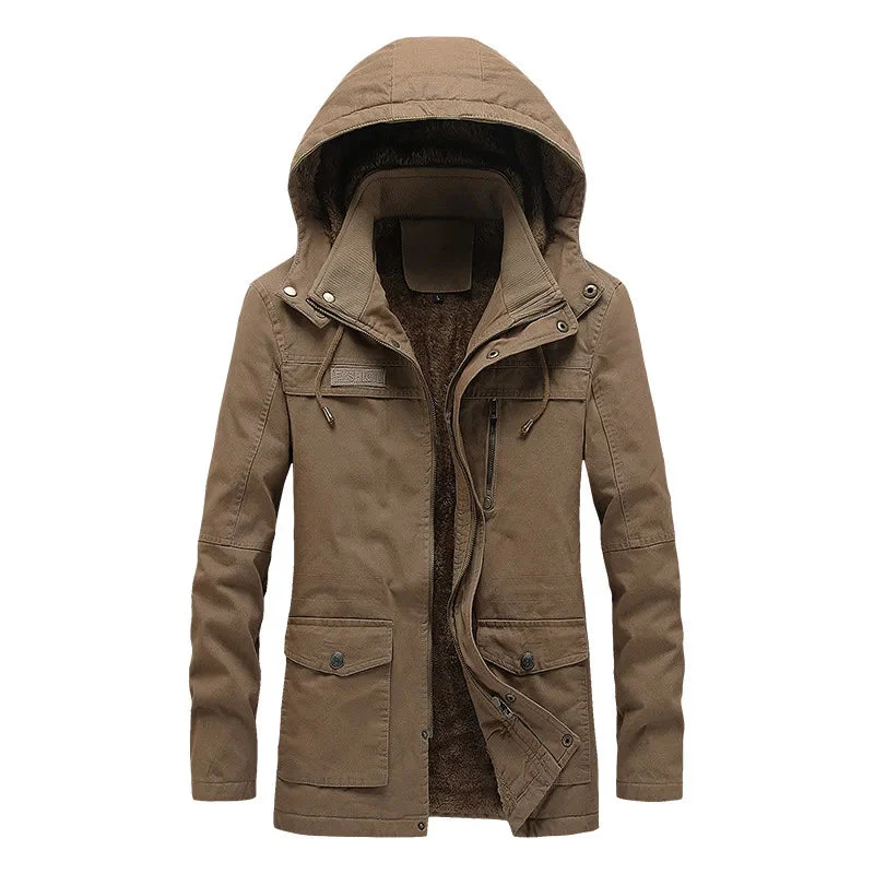 James | Elegant Windproof Winter Jacket - Image 5