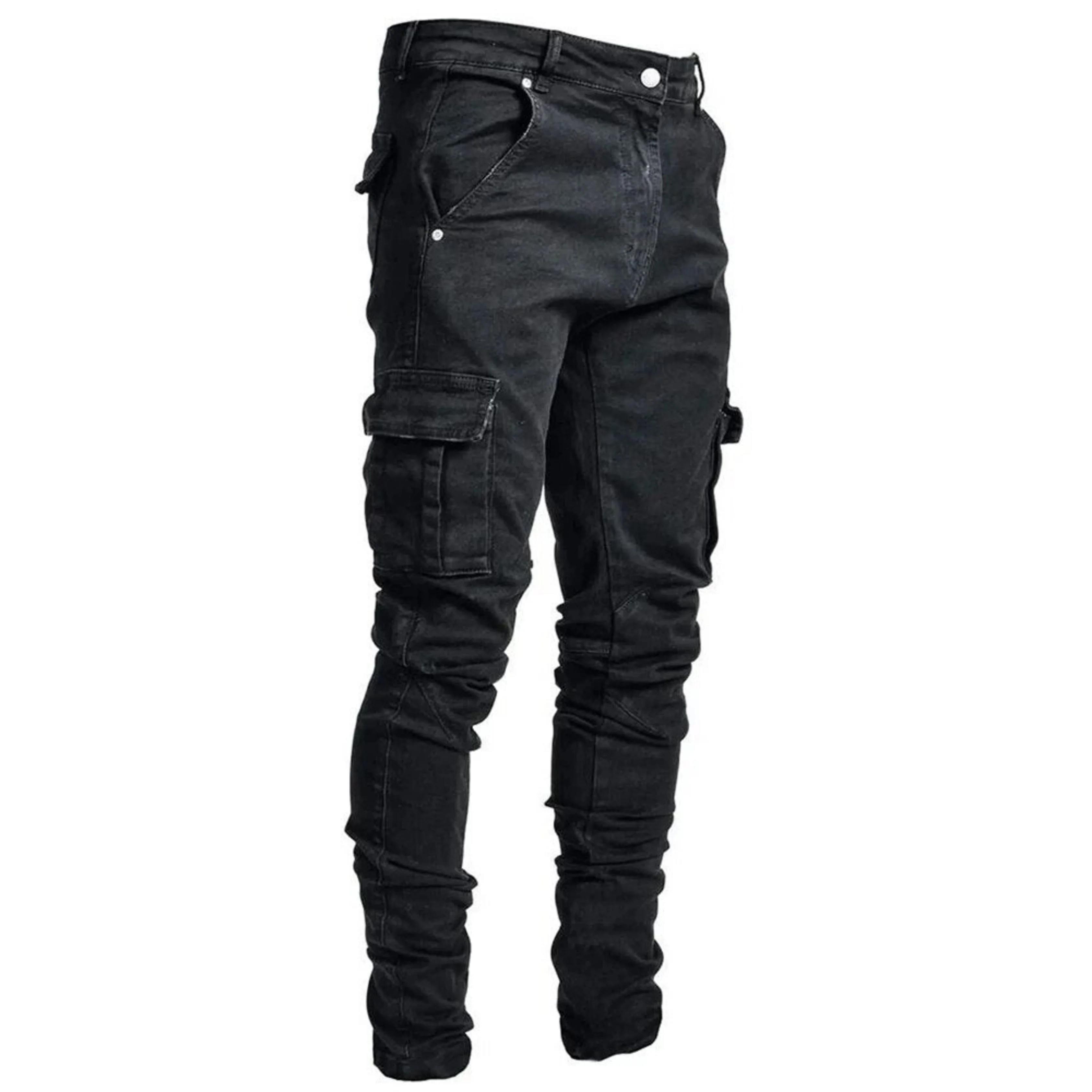 Jamie® | Men's slim fit cargo trousers - Image 2