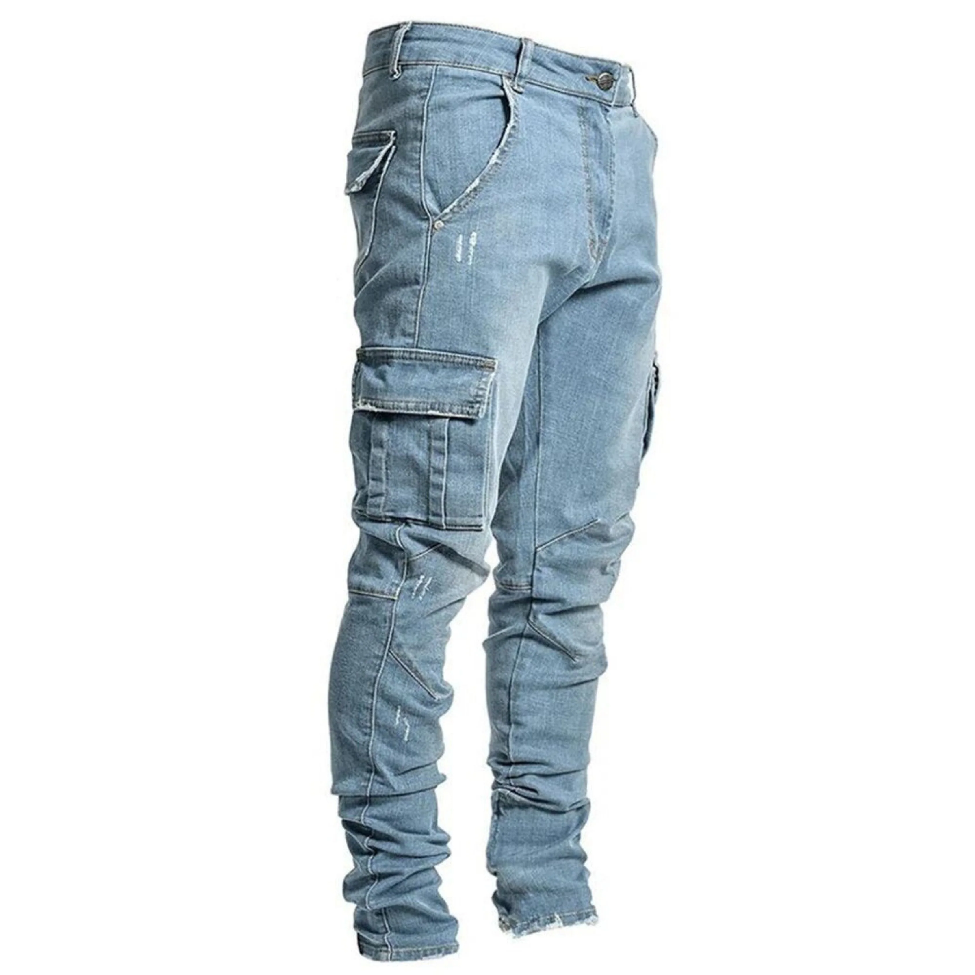 Jamie® | Men's slim fit cargo trousers - Image 3