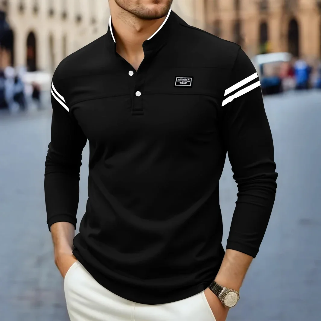 Jamie | MEN'S MODERN LONG SLEEVE T-SHIRT - Image 3