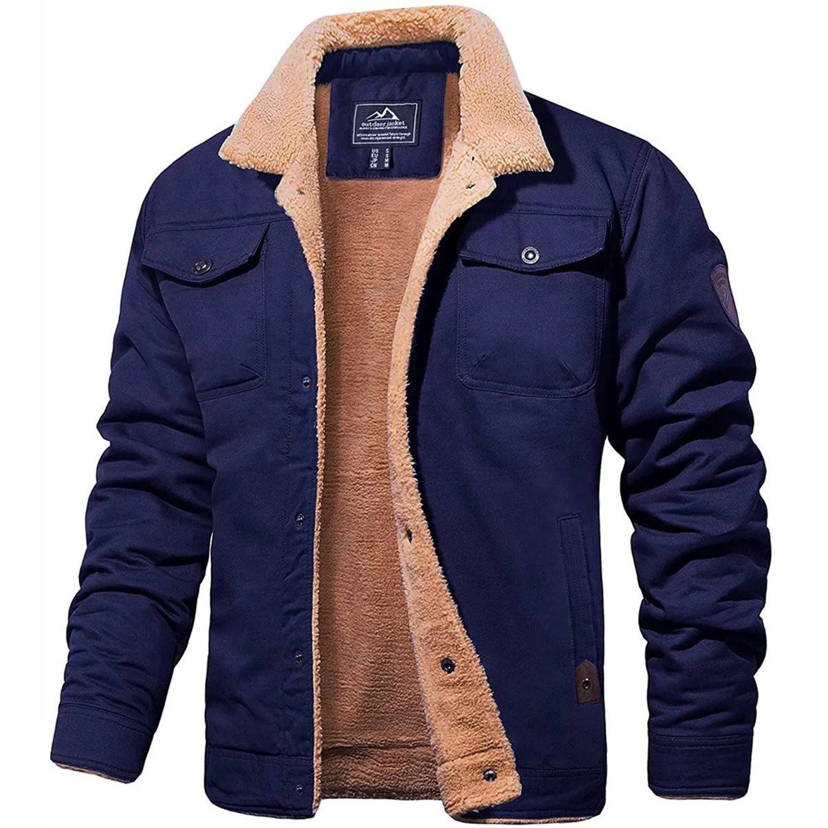 Jared® | Men'S Fleece Winter Jacket - Image 2