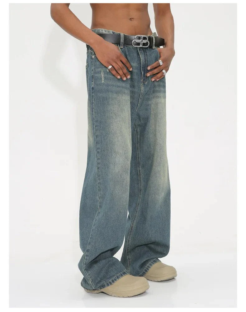 Jarvis® | Washed Retro Wide Jeans - Image 4
