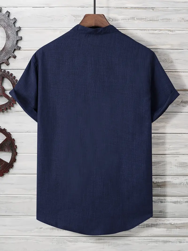Jarvis | Short-sleeved shirt with chest pocket - Image 16