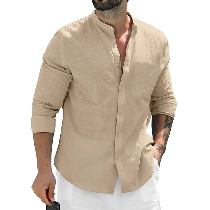 Jason | Linen Men's Shirt - Image 7