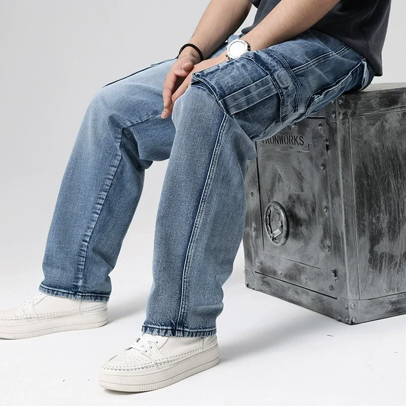 Javier® | Denim Cargo Jeans - Image 4
