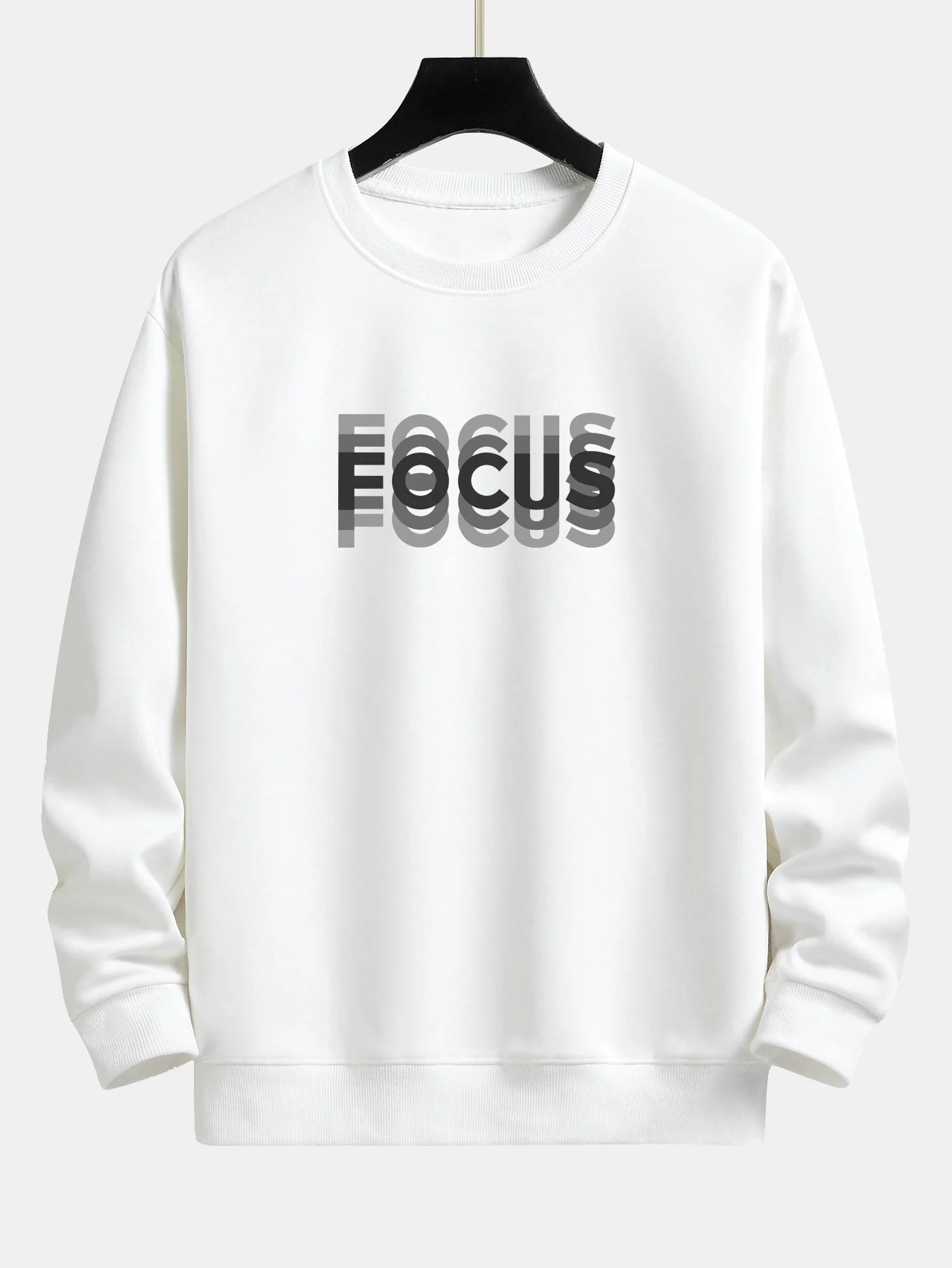 Javier® | Focus Print Relax Fit Sweatshirt - Image 8