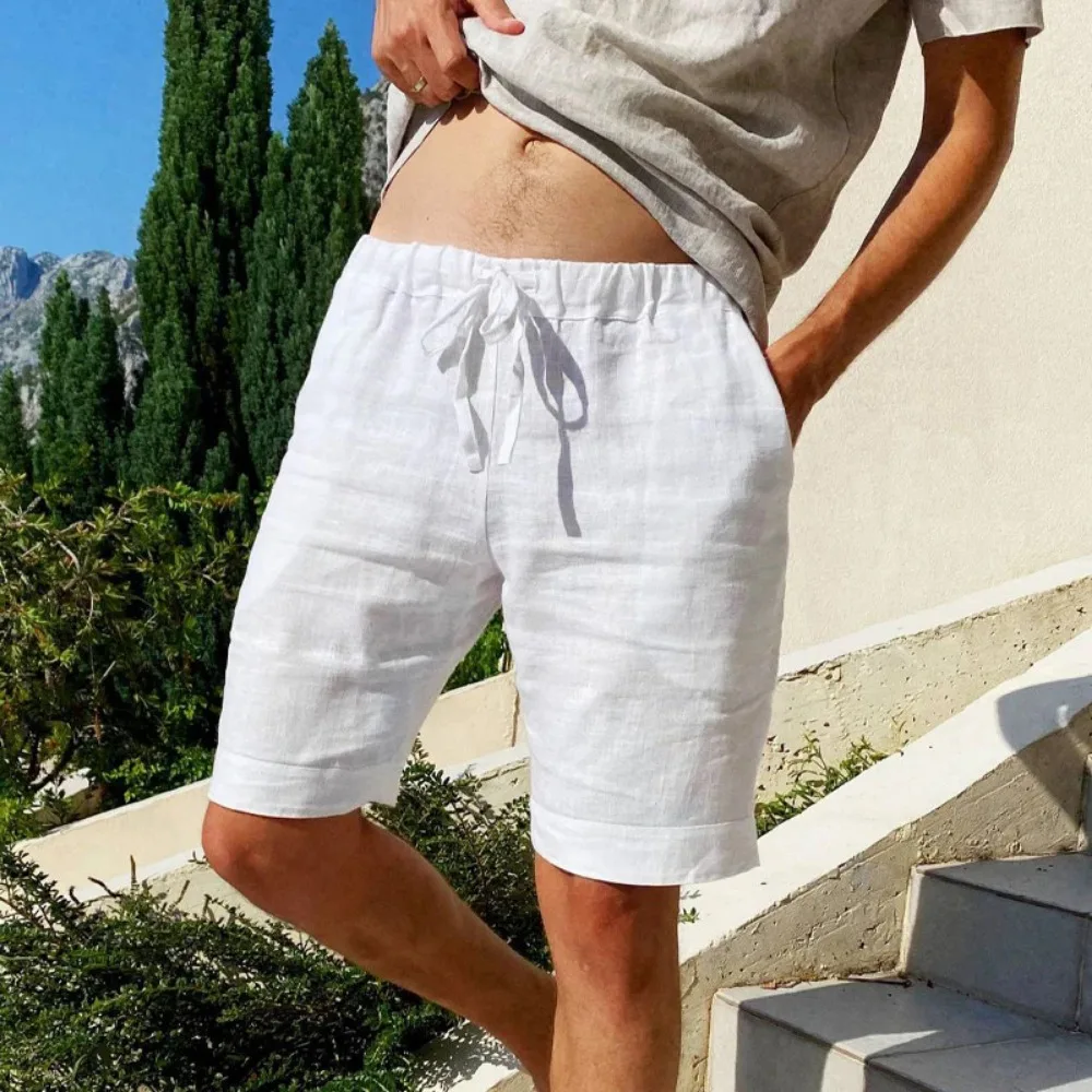 Jaxon® | Linen Shorts For Men - Image 5