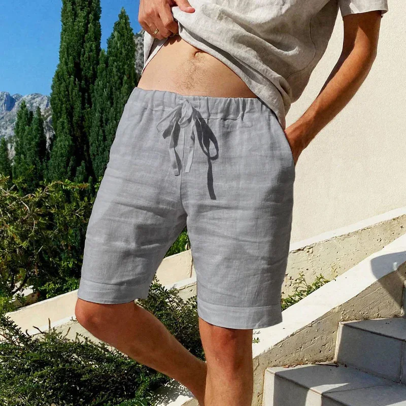 Jaxon® | Linen Shorts For Men - Image 6