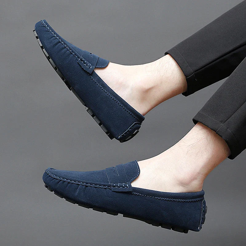 Jett | Suede Boat Loafers - Image 33