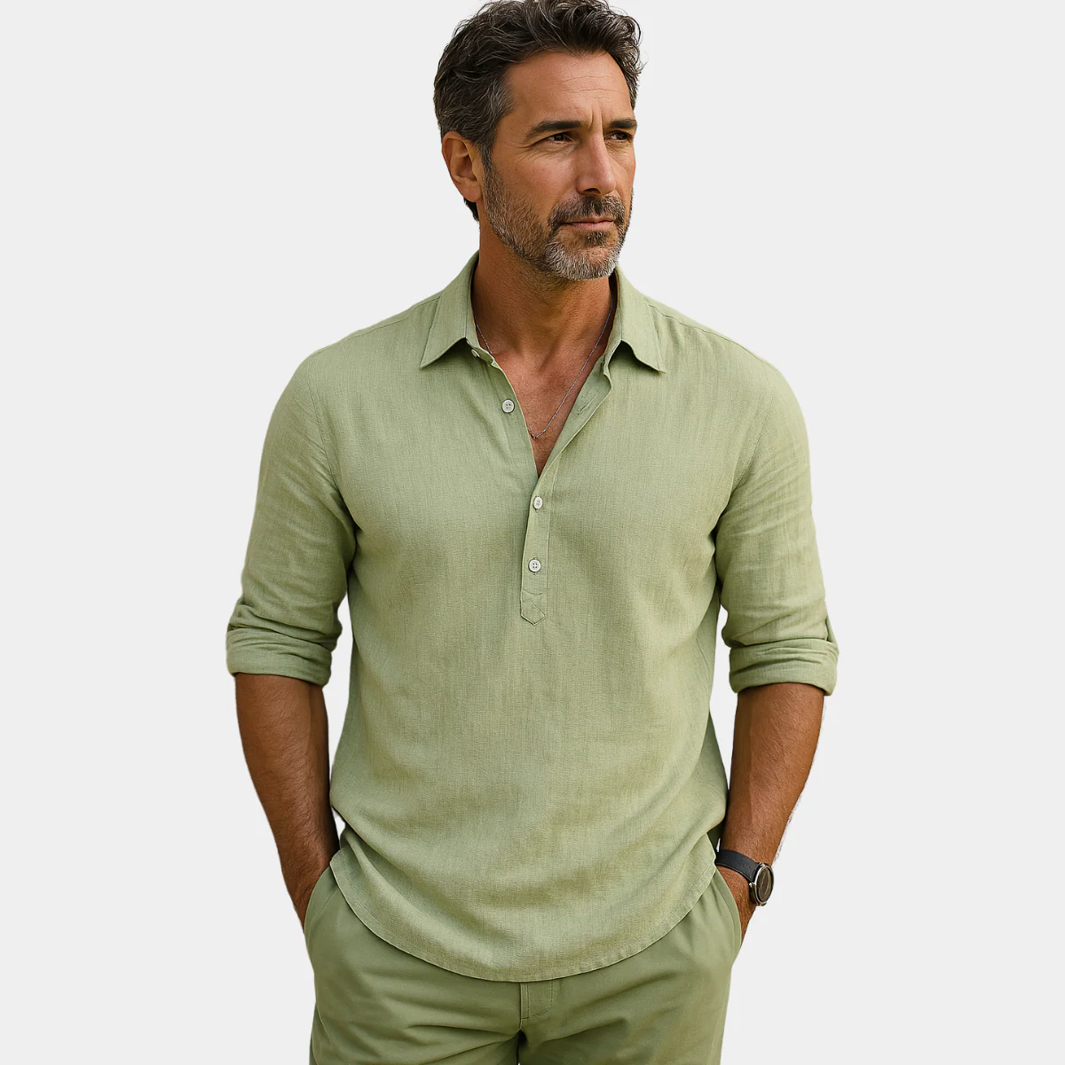 Jimmy® | Classic Cotton-Linen Shirt