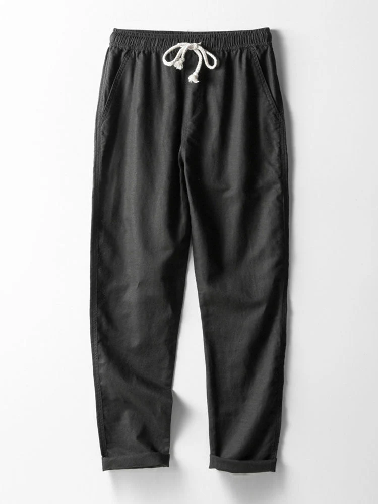 Job® | Texture Jacquard Cuban Shirt & Straight Leg Linen Pants - Image 13