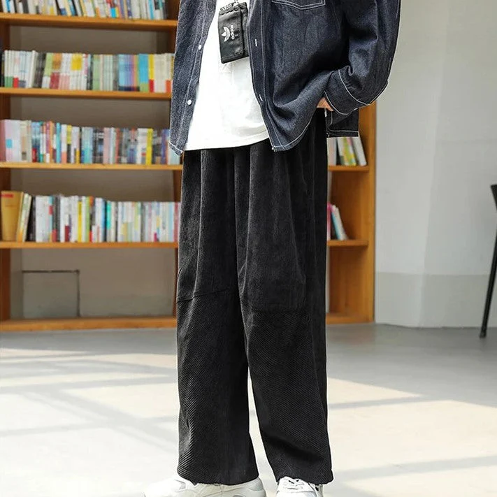 Jodan® | Casual Corduroy Trousers, Wide Trousers - Image 3