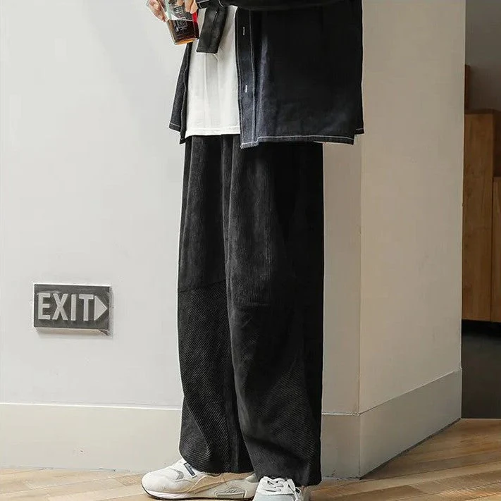 Jodan® | Casual Corduroy Trousers, Wide Trousers - Image 4