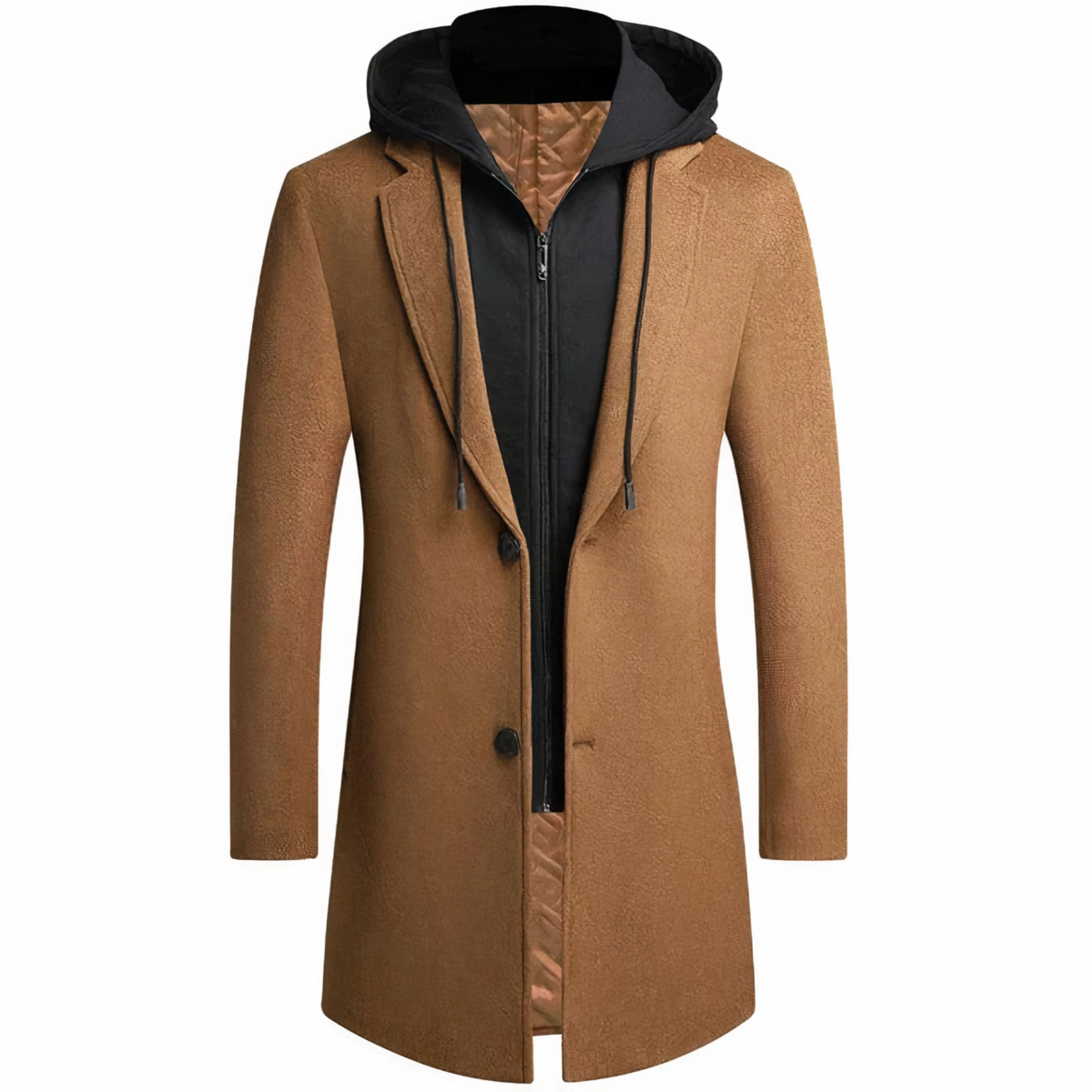 Joe® | Men's coat with hood and button-down - Image 3