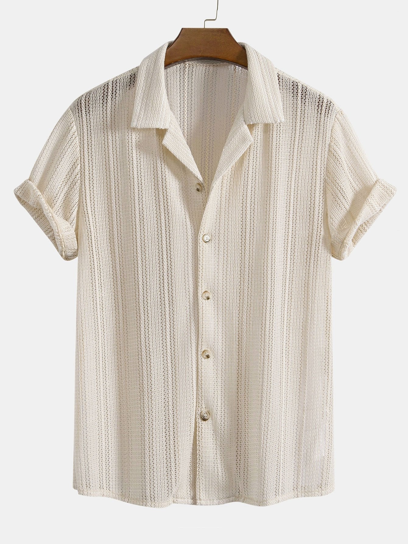 Joel® | Textured Cuban Shirt & Straight Leg Linen Pants - Image 5