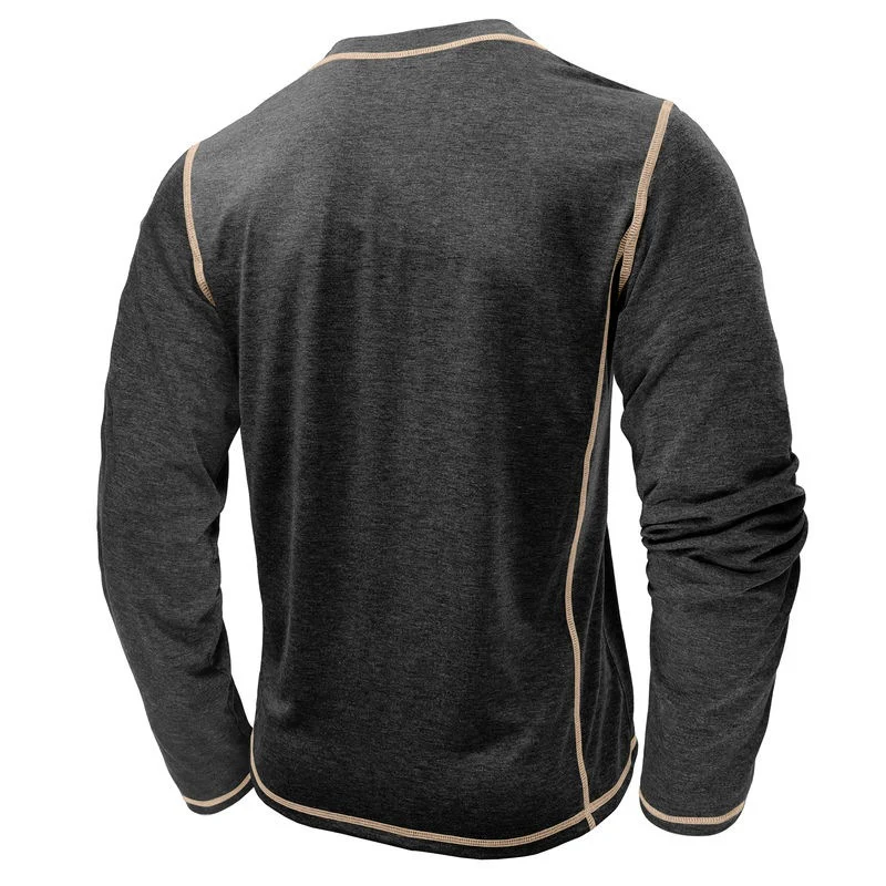 Johan® | Long-Sleeve Henley - Image 2