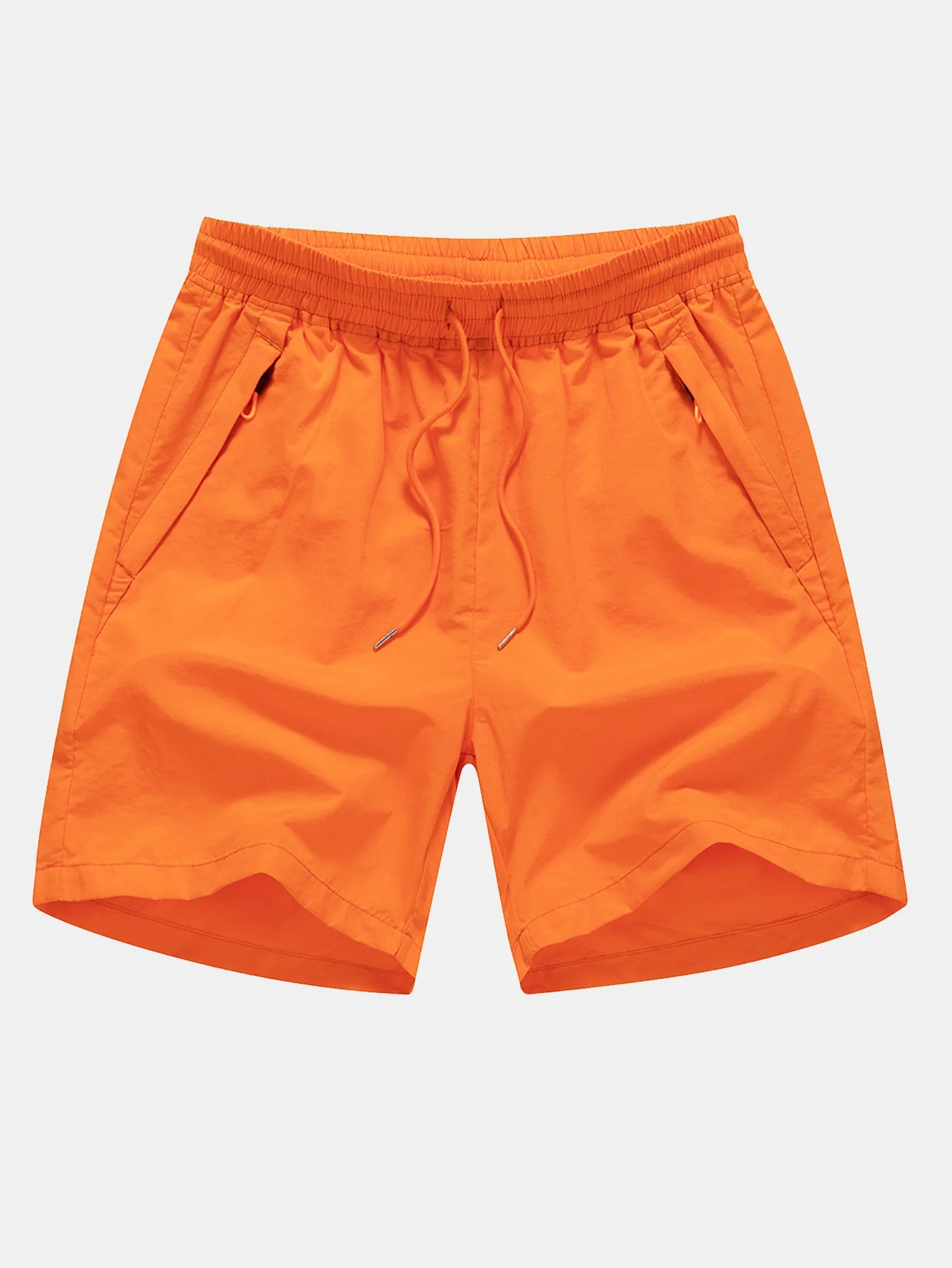Johan® | Sunset Palm Trees Print Linen Look Cotton Button Up Shirt & Swim Shorts - Image 4