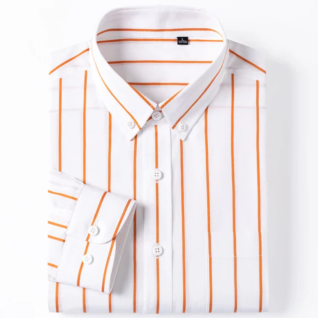 John | Elegant Striped Cotton Shirt - Image 9