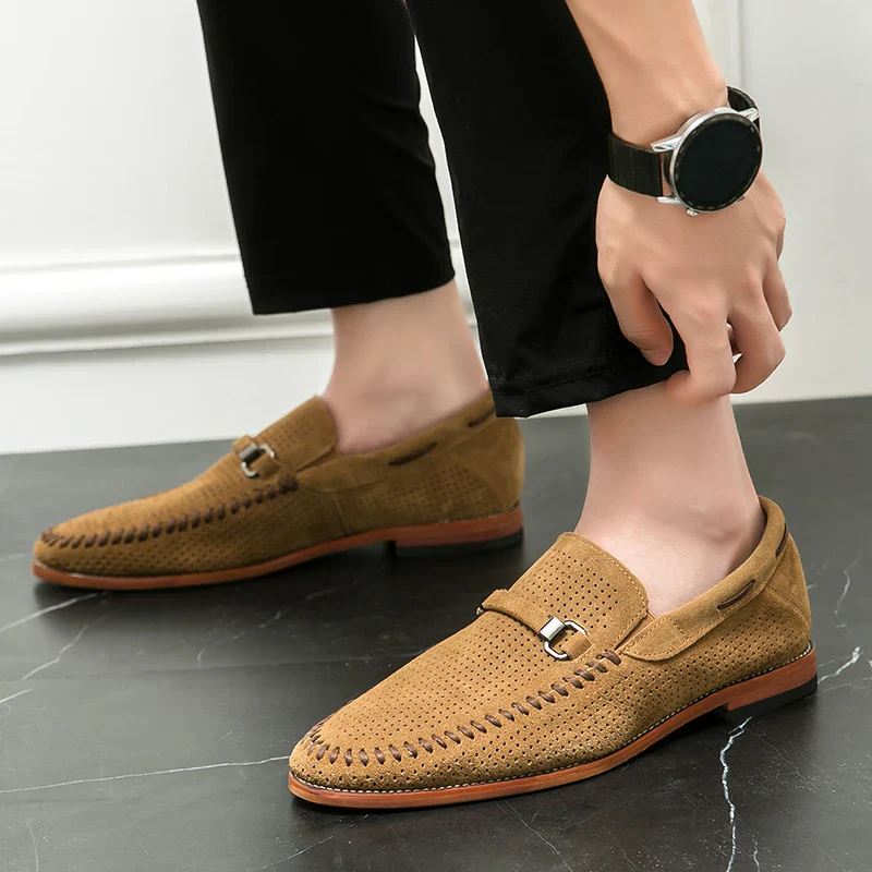 John | Firenze Suede Loafers - Image 8