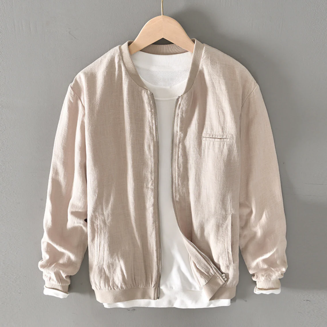 John | Linen Summer Jacket - Image 2