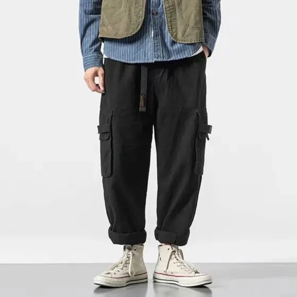 Johnnie® | Vintage Cargo Baggy Pantsn - Image 5