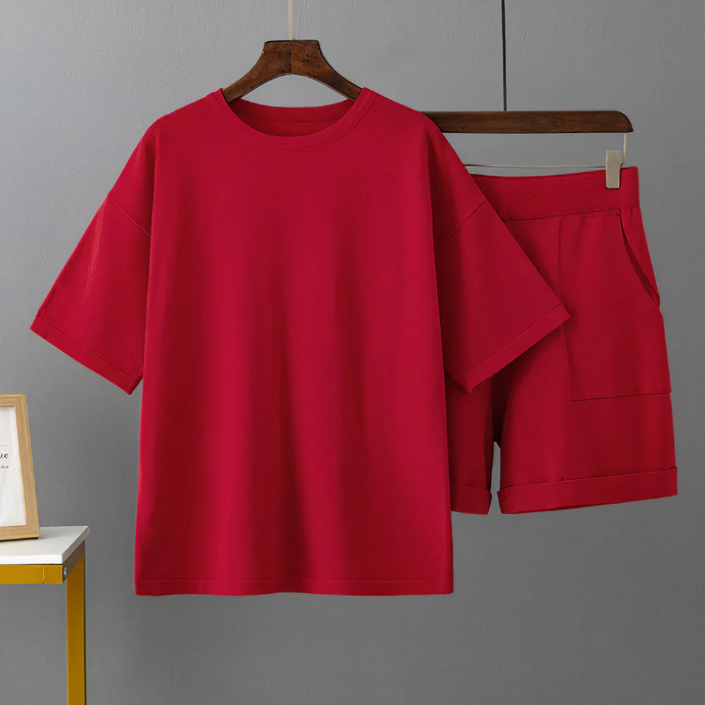 Jon® | Trendy Shirt & Shorts Set For Men - Image 3