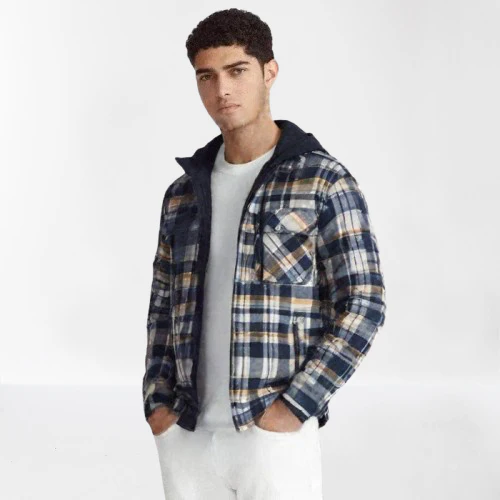 Jordan® | Checked Jacket With Hood