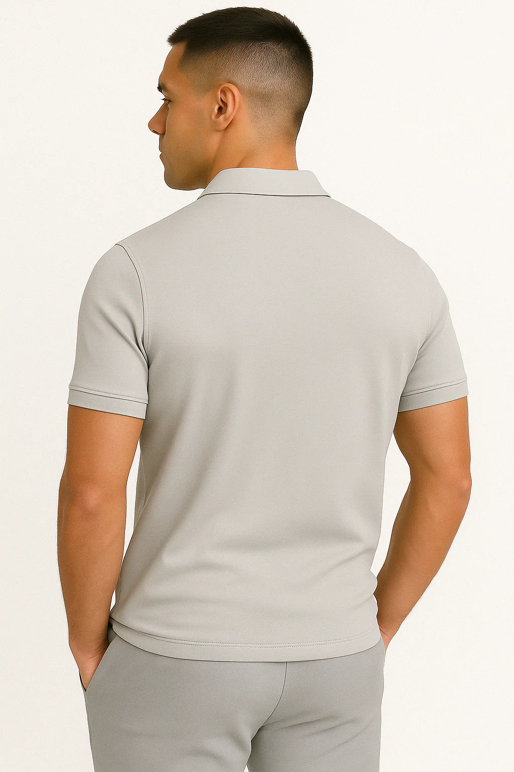 Jordan® | Modern Polo With Half Zip - Image 8