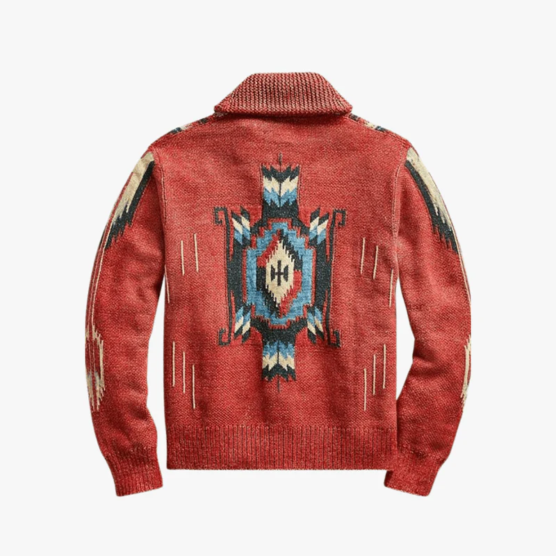Jordan | Men's Vintage Knit Cardigan - Image 3