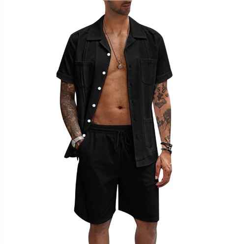 Julian® | Shirt & Shorts Summer Set For Men - Image 3