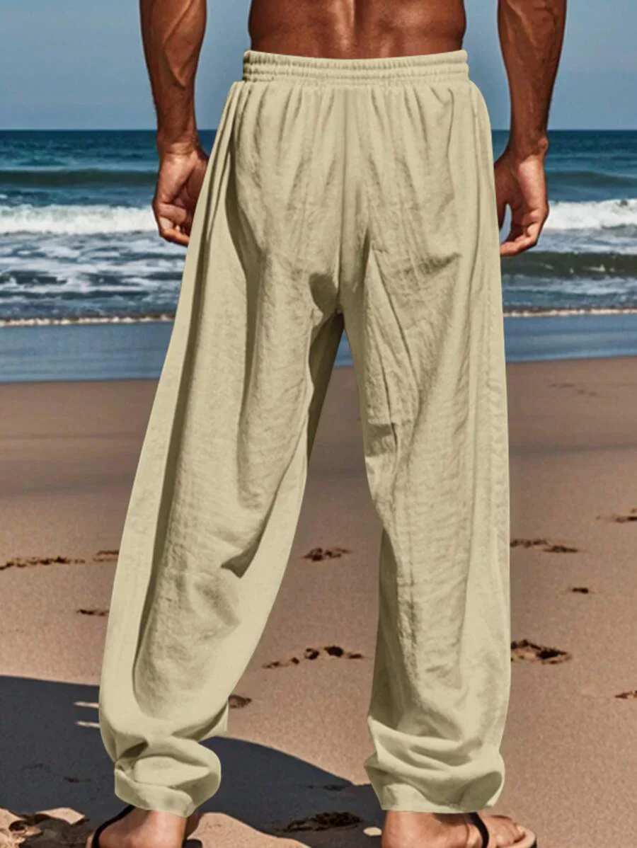 Justin | LIGHTWEIGHT LINEN PANTS WITH DRAWSTRING - Image 15
