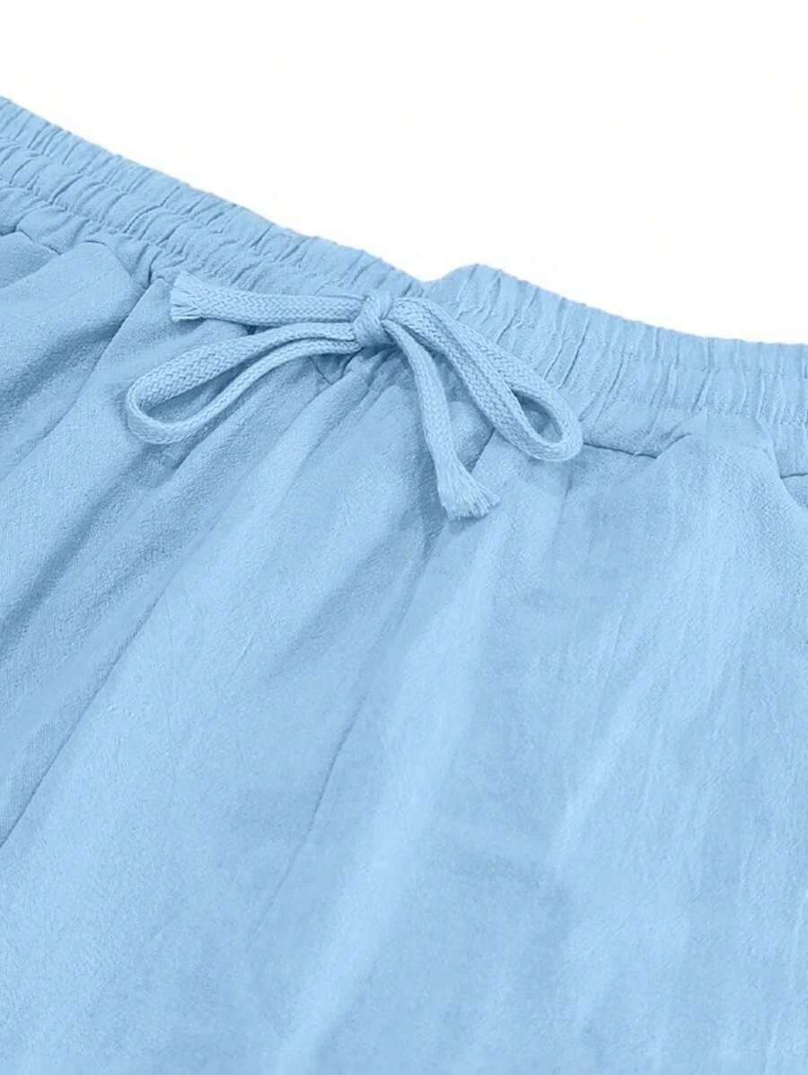 Justin | LIGHTWEIGHT LINEN PANTS WITH DRAWSTRING - Image 36