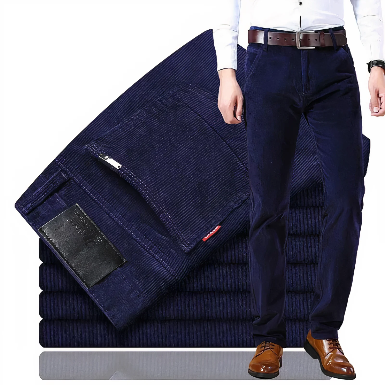 Juvenal® | Straight-Cut Corduroy Jeans - Image 4