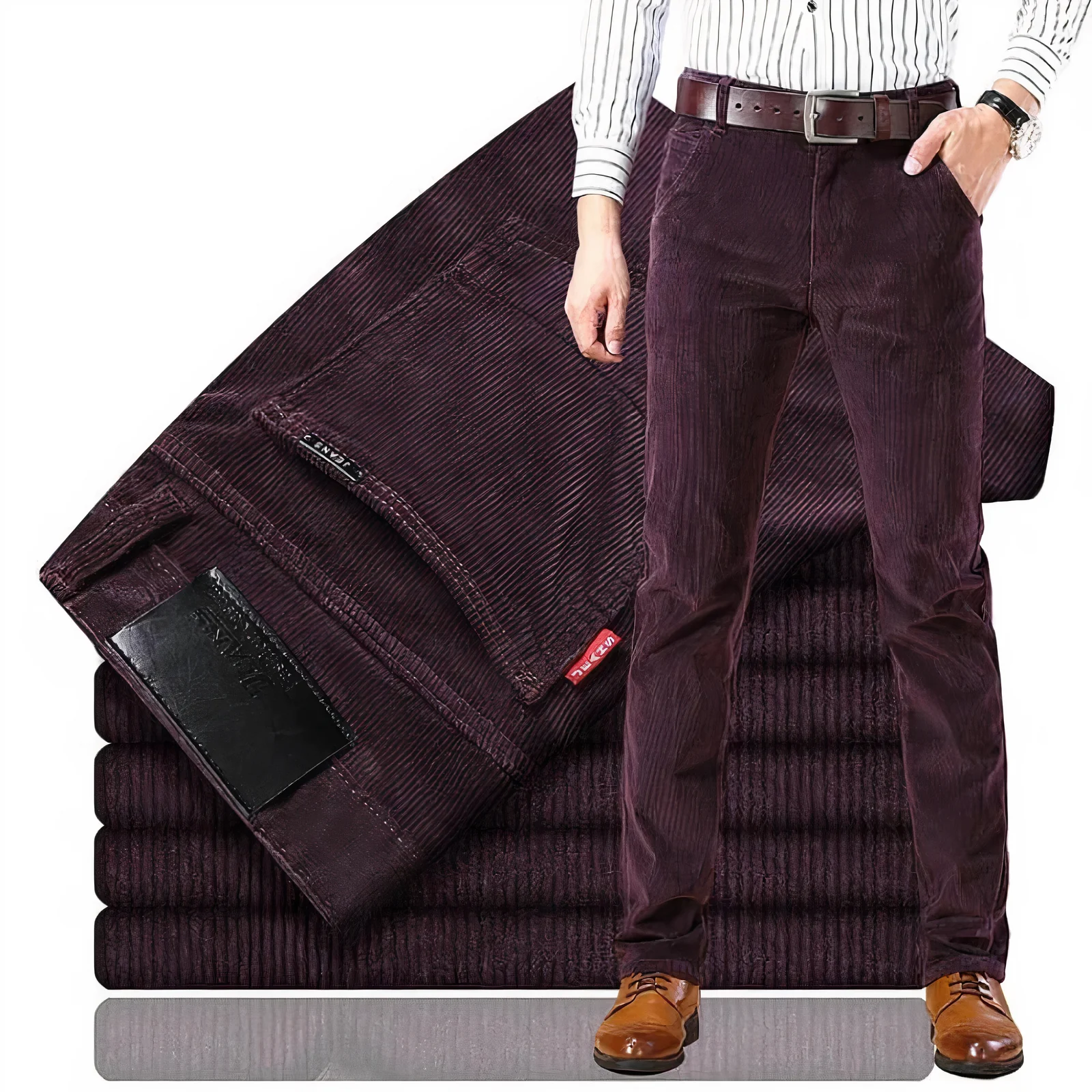 Juvenal® | Straight-Cut Corduroy Jeans - Image 6