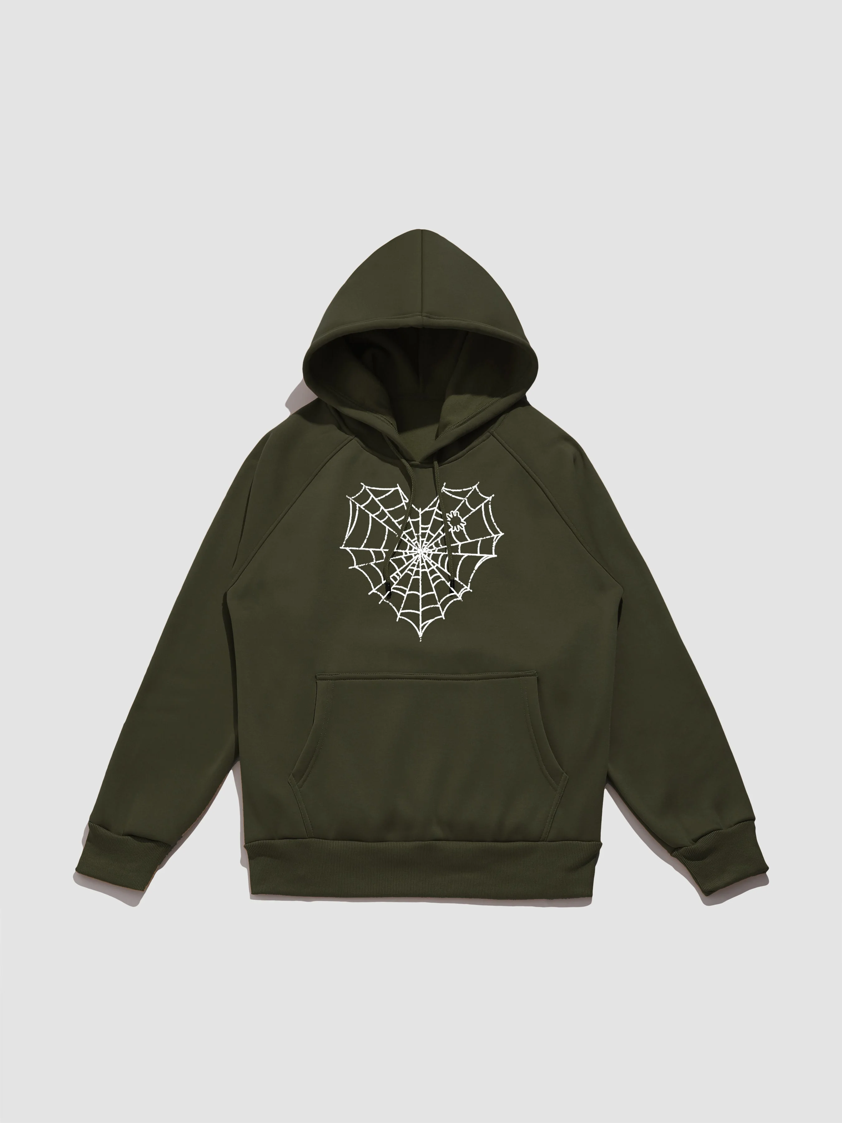 Kaelen | Spider Web Gothic Print Hoodie - Image 2