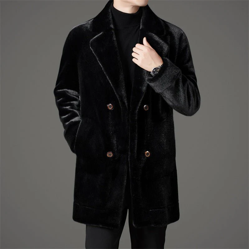 Kaled | Ewald – Warm coat made of fine mink fur - Image 7