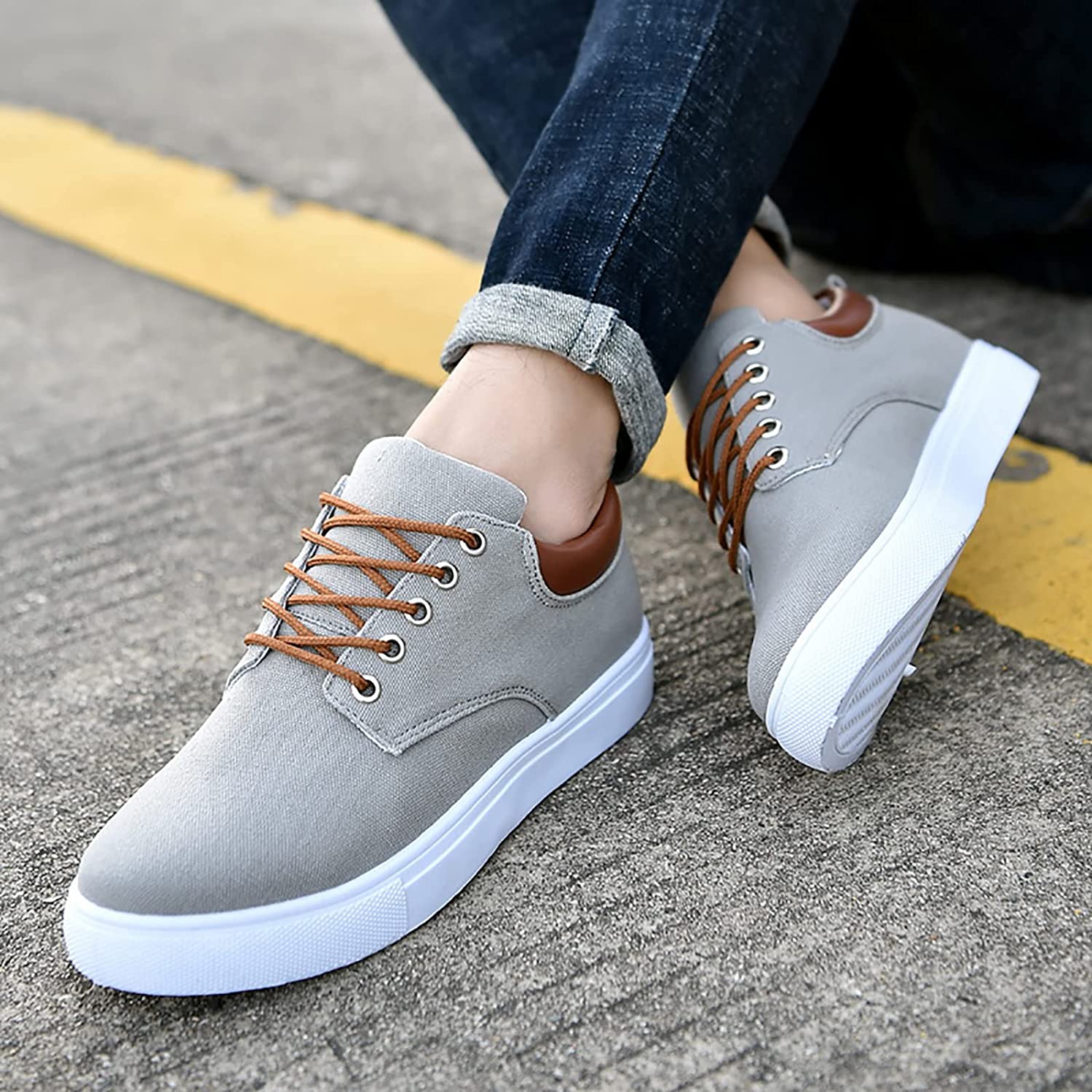 Kameron® | Men'S Sneakers With White Sole - Image 11