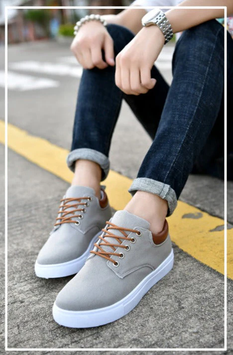 Kameron® | Men'S Sneakers With White Sole - Image 12