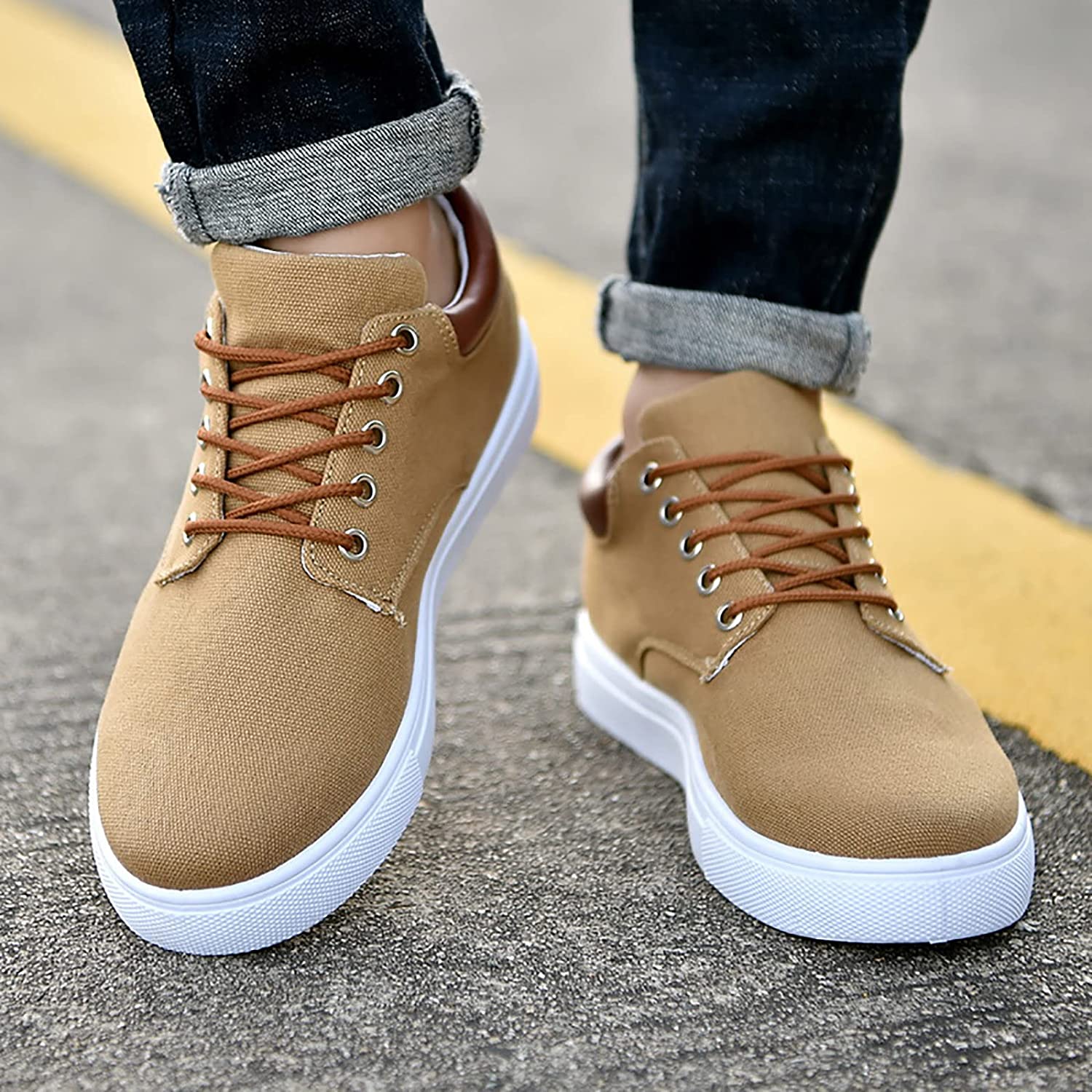 Kameron® | Men'S Sneakers With White Sole - Image 14