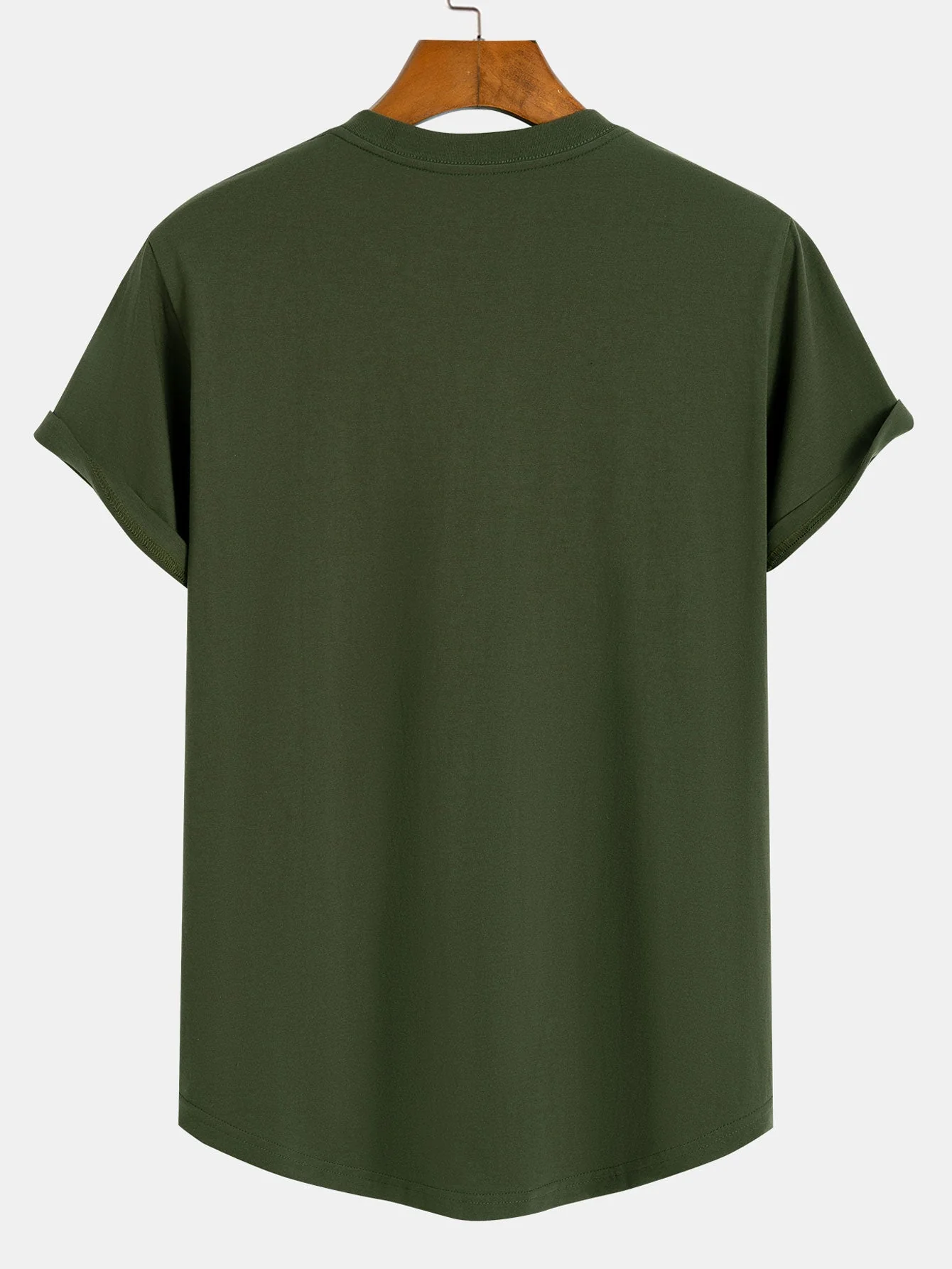 Kane® | Tokyo Japanese Cherry Blossoms Print Cotton Arc Hem T-Shirt - Image 10