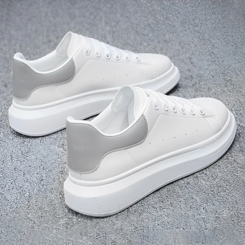 Kasim® | Pumpup Thick Sole Platform Sneakers - Image 4