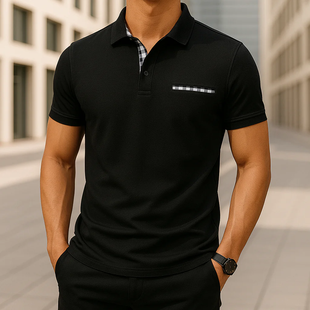 Kean® | Gingham Polo Shirt - Image 17