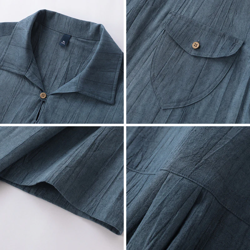 Keaton® | Linen Polo Shirt - Image 4