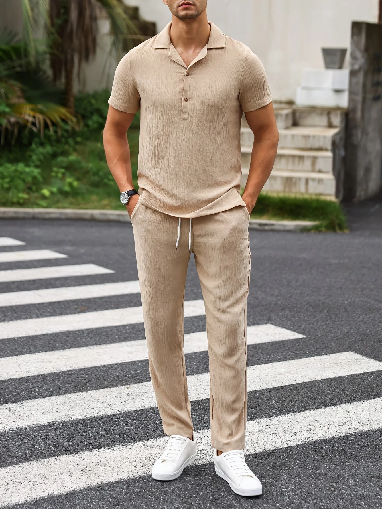Keith® | Two-Piece Casual Summer Outfit For Men - Image 4