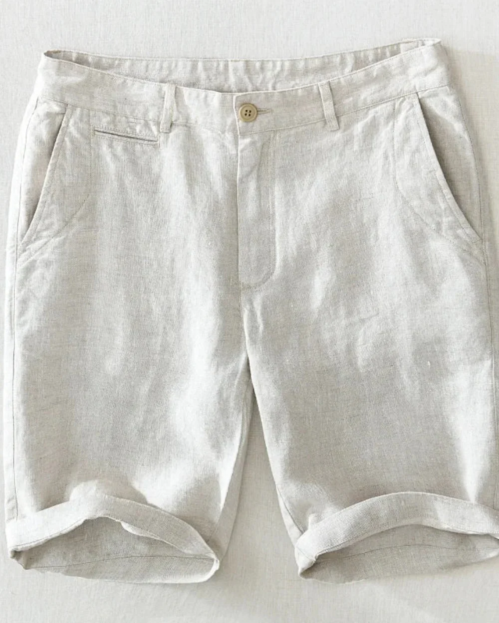Keith | Lisbo Linen Shorts - Image 3