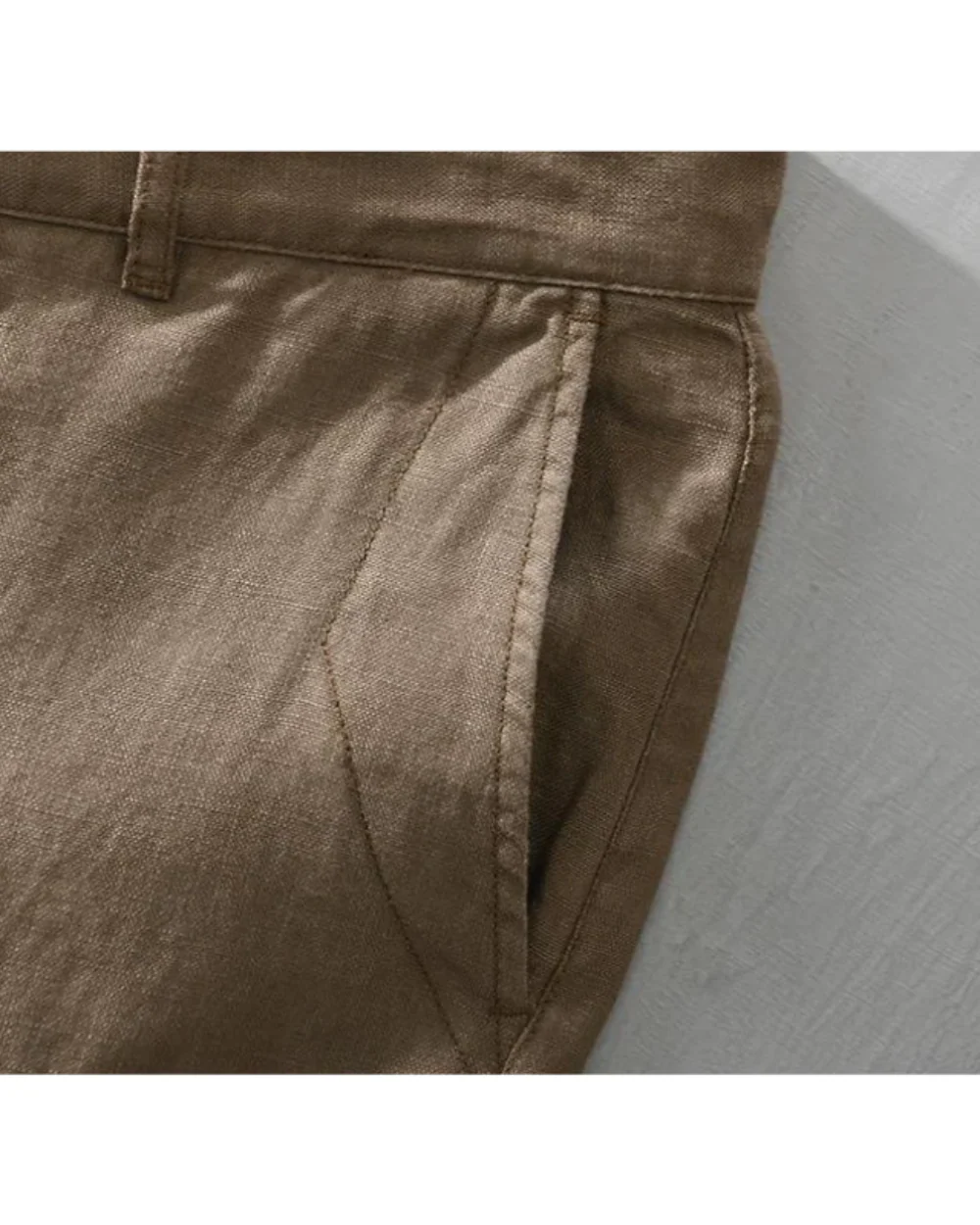 Keith | Lisbo Linen Shorts - Image 6