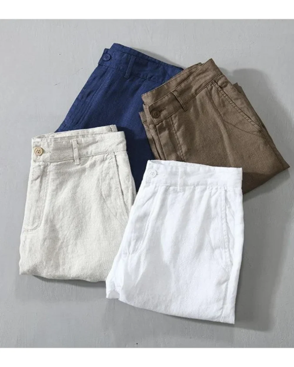 Keith | Lisbo Linen Shorts - Image 8
