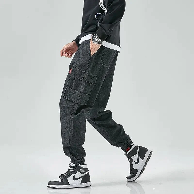 Kelly® | Denim Cargo Joggers - Image 4
