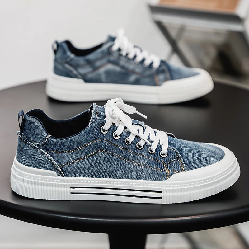 Kelvin® | Denim Sneakers - Image 6